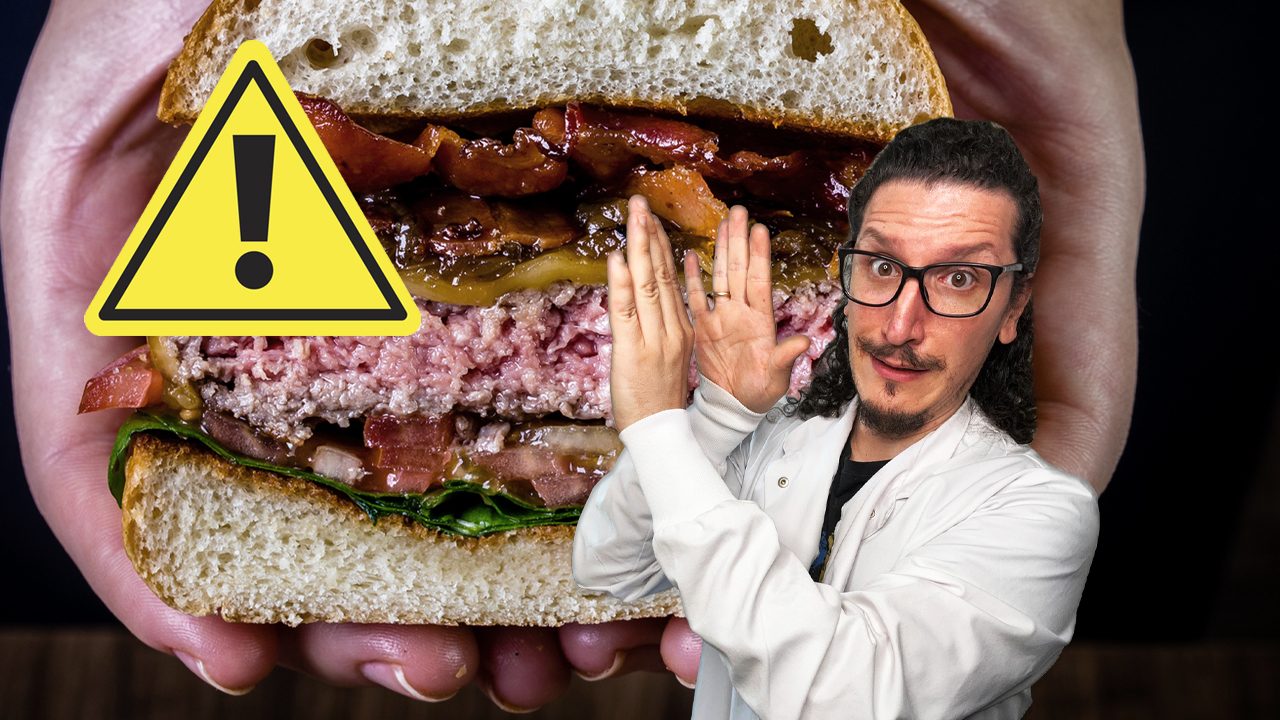 Hamburger al sangue: quali sono i rischi?