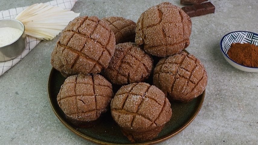 Melon pan al cioccolato: la ricetta dei dolcetti morbidi e golosi