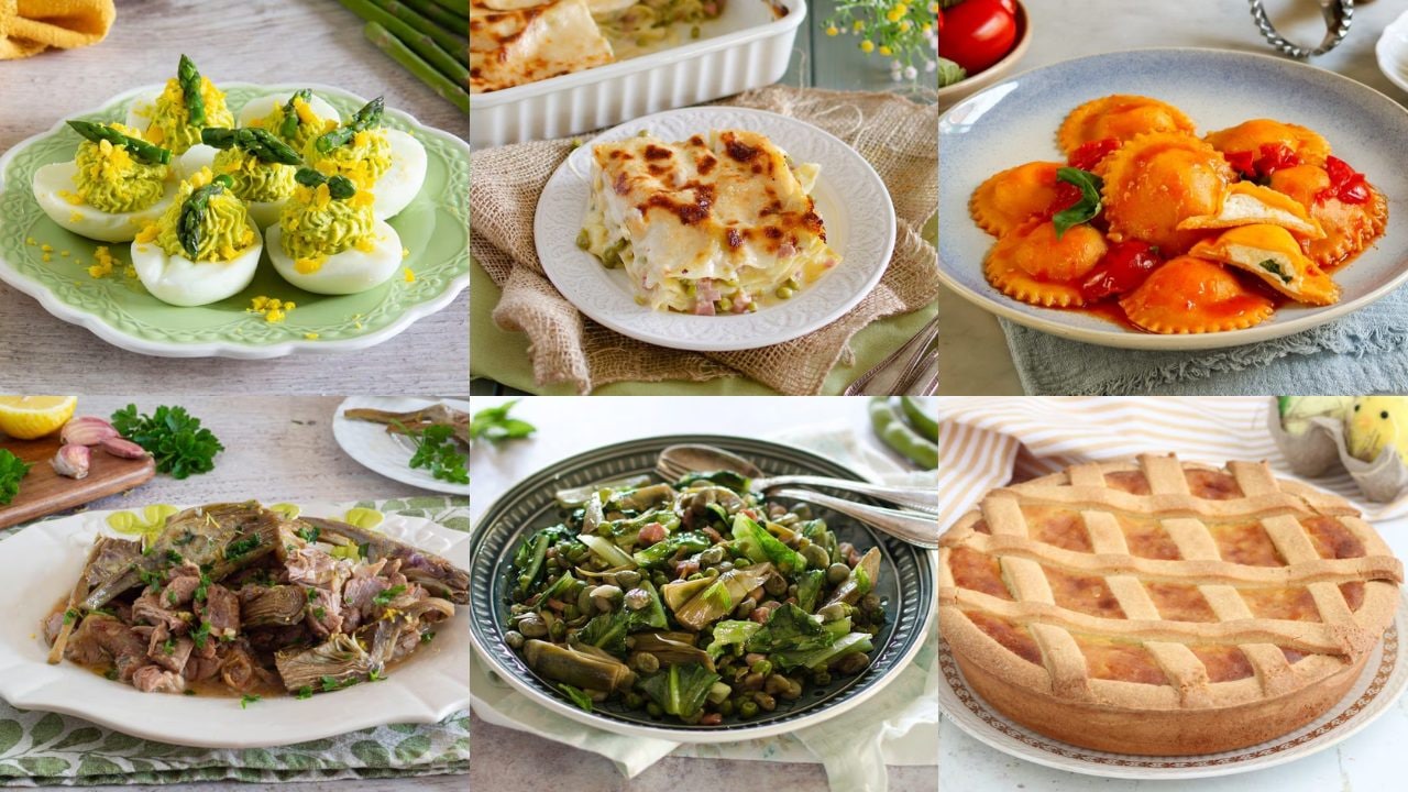 Menu di Pasqua: 82 ricette per il pranzo pasquale dall'antipasto al dolce