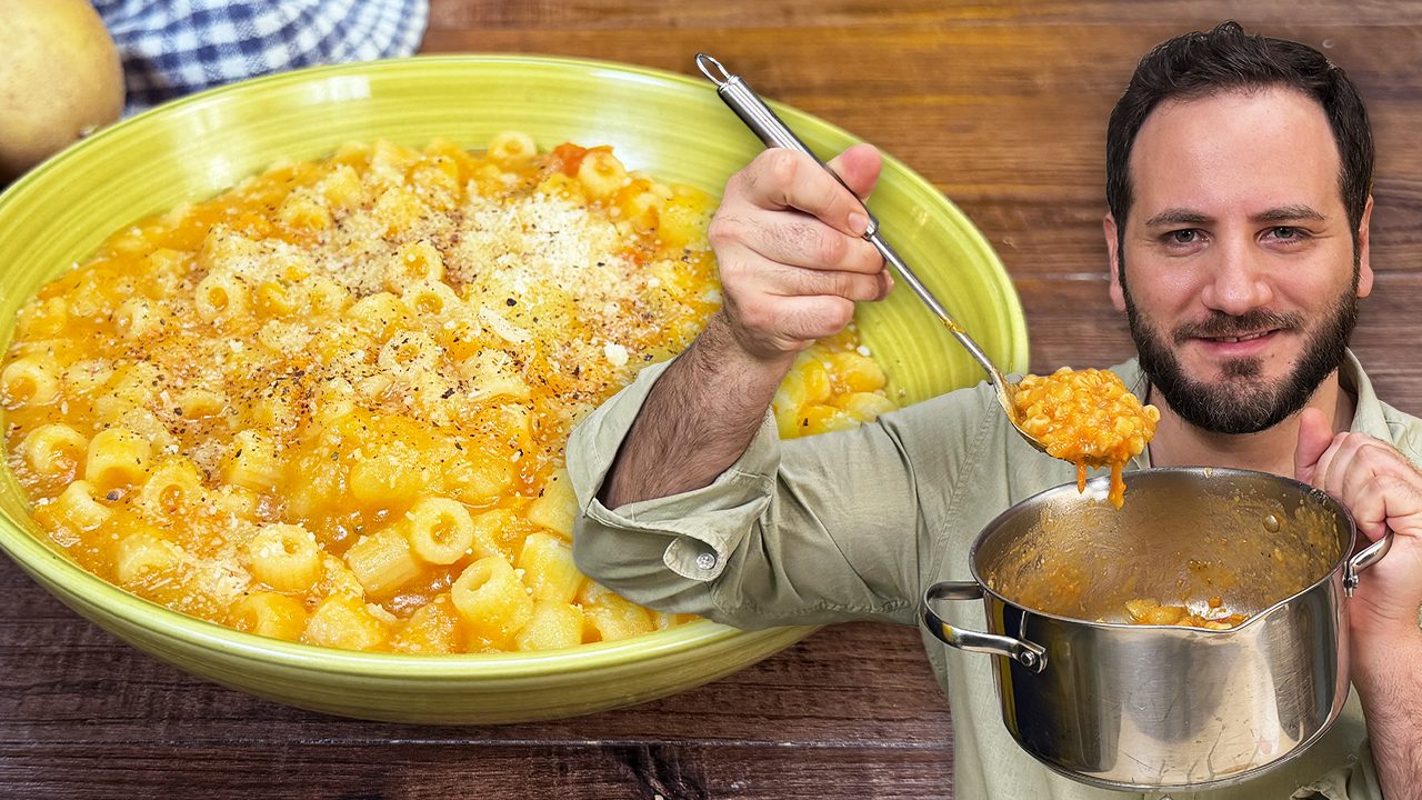 Pasta zucca e patate