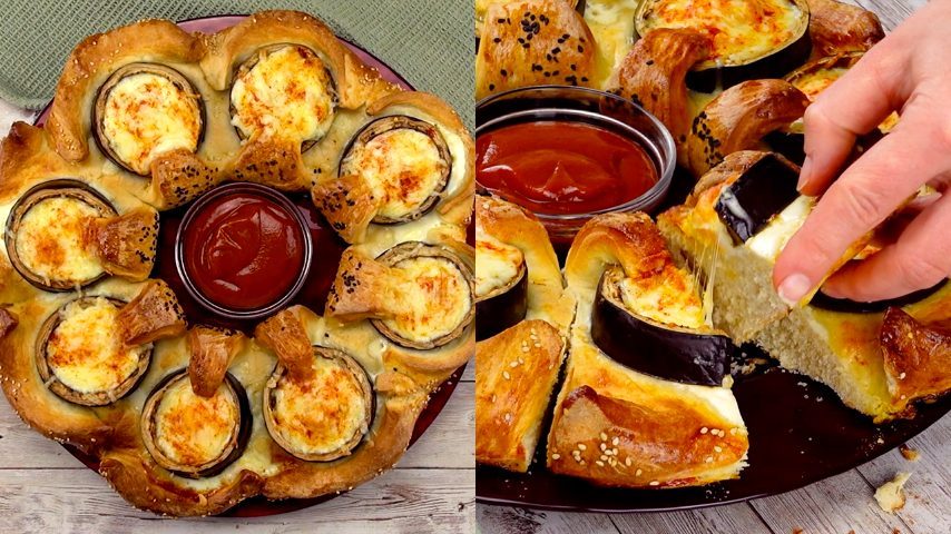 Rustico con melanzane e uova: la ricetta del lievitato sfizioso e saporito