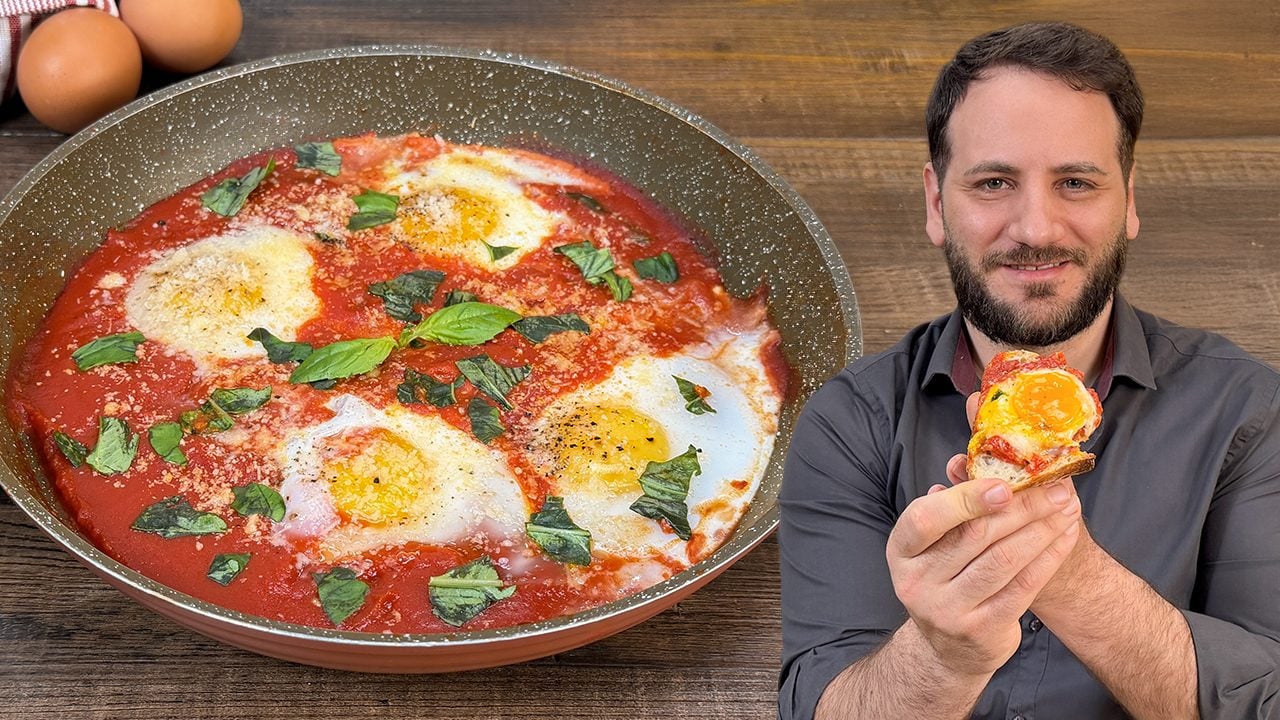Uova in purgatorio: la ricetta napoletana