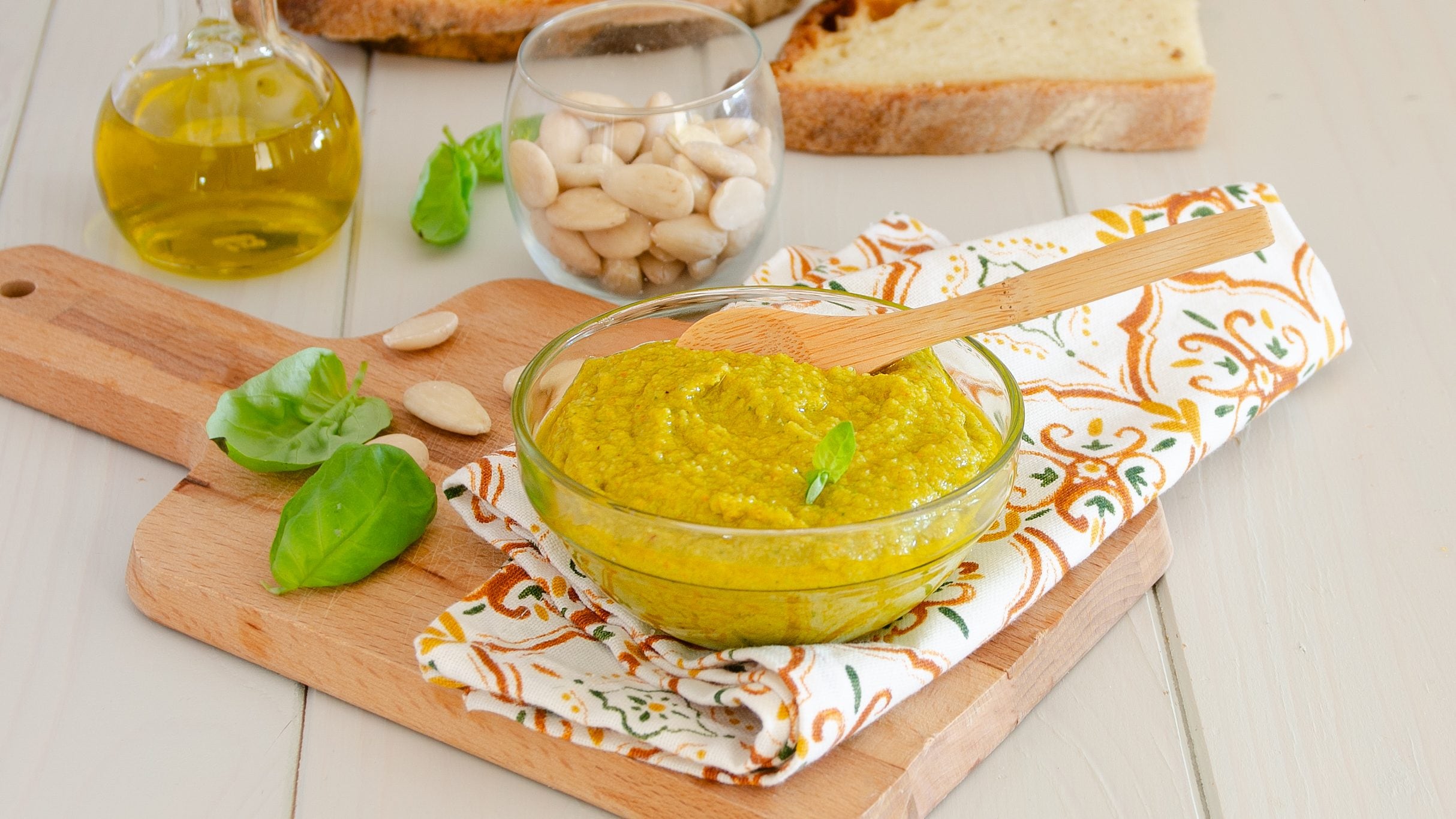 Pesto di fiori di zucca