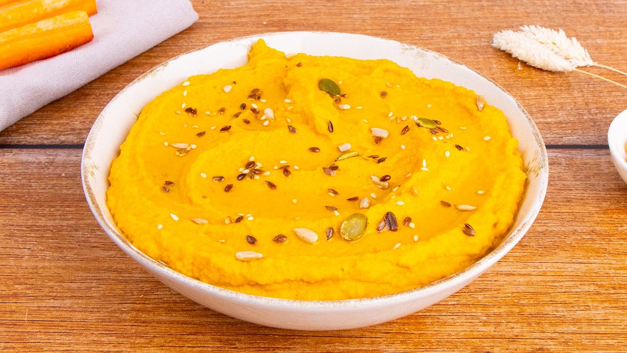 Hummus di carote