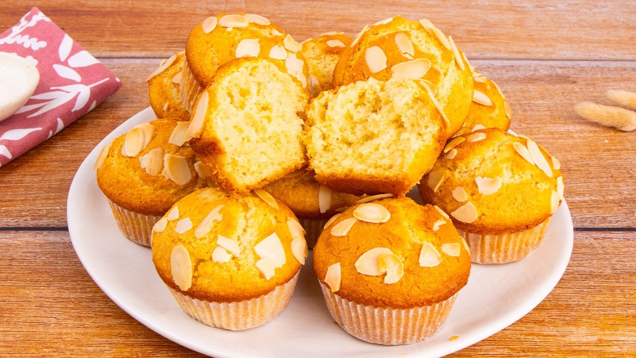 Muffin alle mandorle