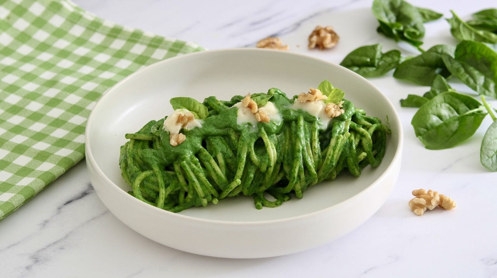 Pasta spinaci, ricotta e gorgonzola: la ricetta del primo piatto cremoso e avvolgente