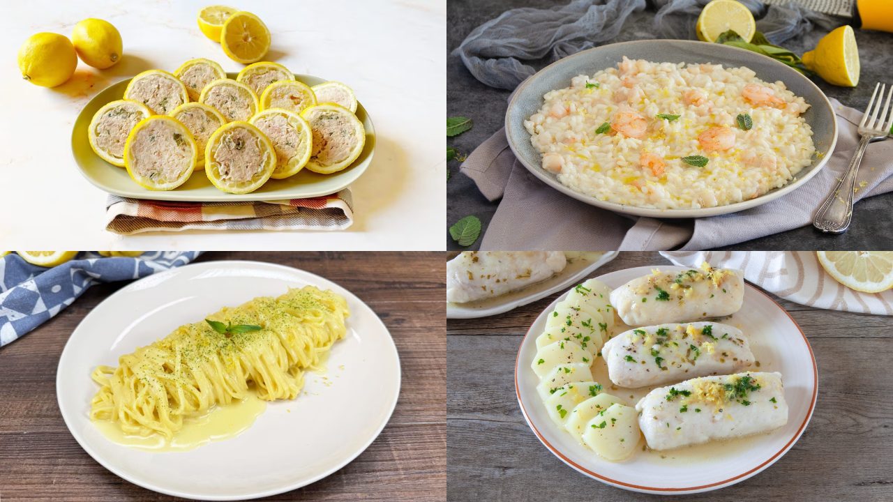 Piatti salati con i limoni: 15 idee profumatissime da provare