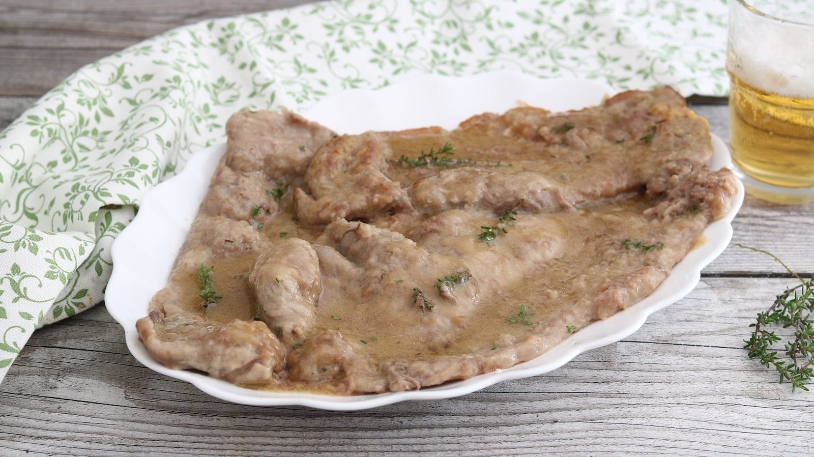 Scaloppine alla birra