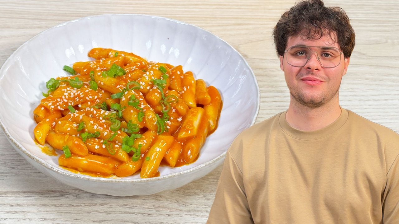 Tteokbokki coreano