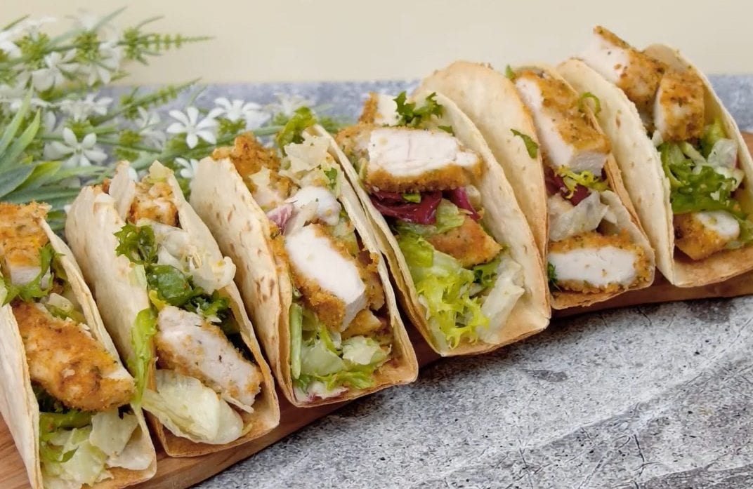 Tacos di pollo e verdure: la ricetta del piatto facile e sfizioso