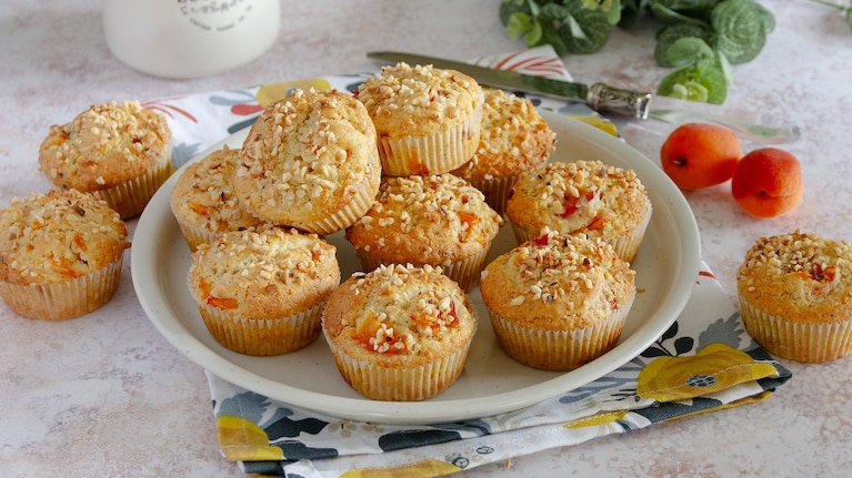 Muffin alle albicocche