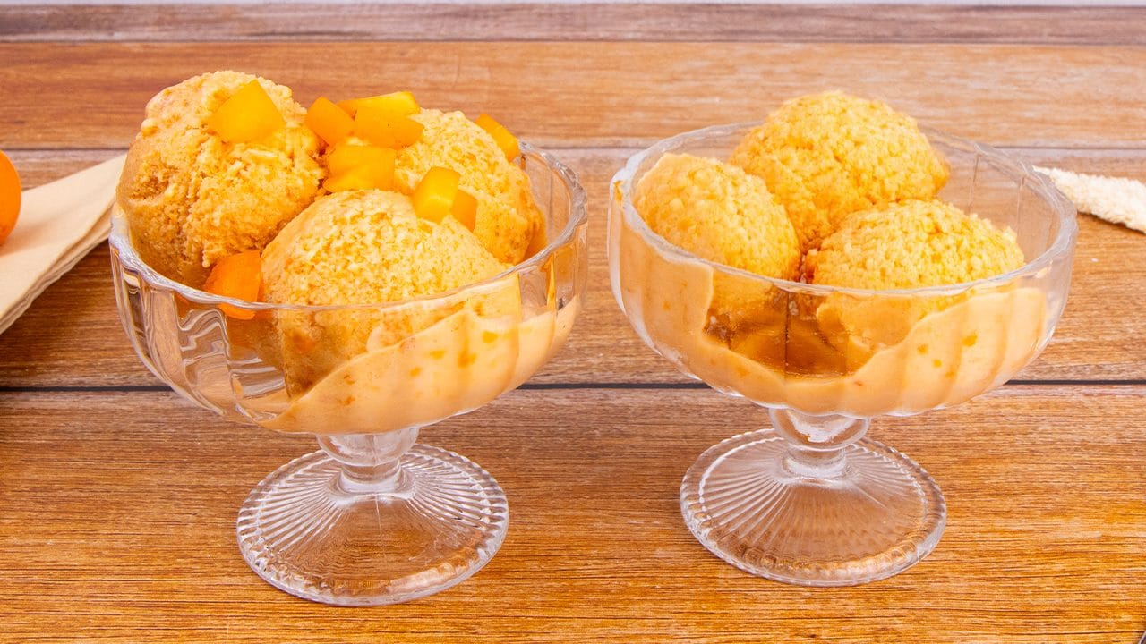Gelato all'albicocca