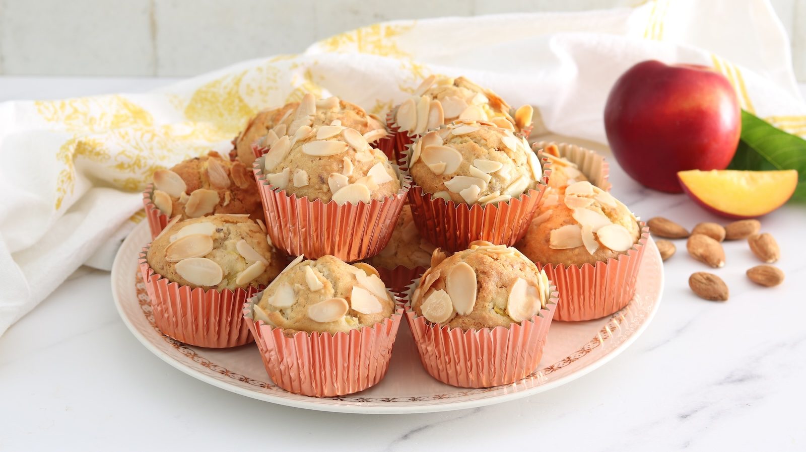 Muffin alle pesche