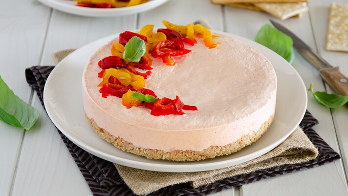 Cheesecake ai peperoni