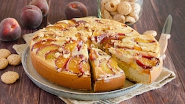 Clafoutis alle pesche