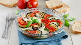 Melanzane alla caprese al forno
