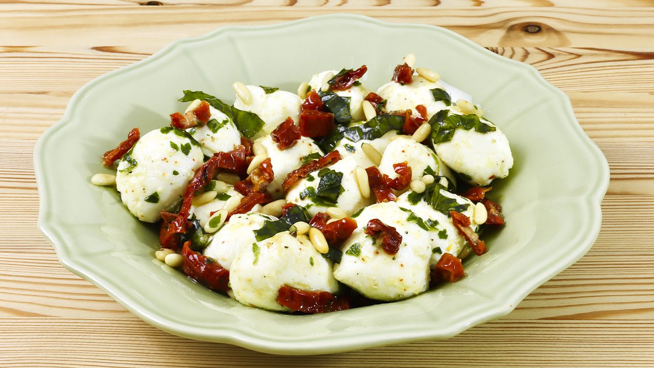 Mozzarelline marinate