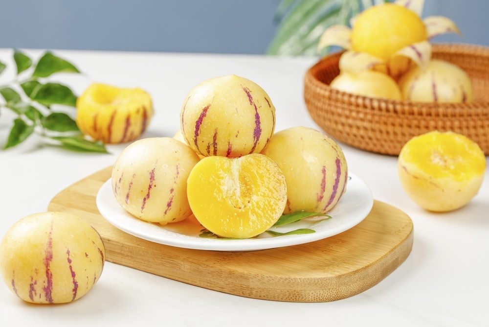 Pepino dulce, il "melone-pera" delle Ande: com'è fatto e come si mangia