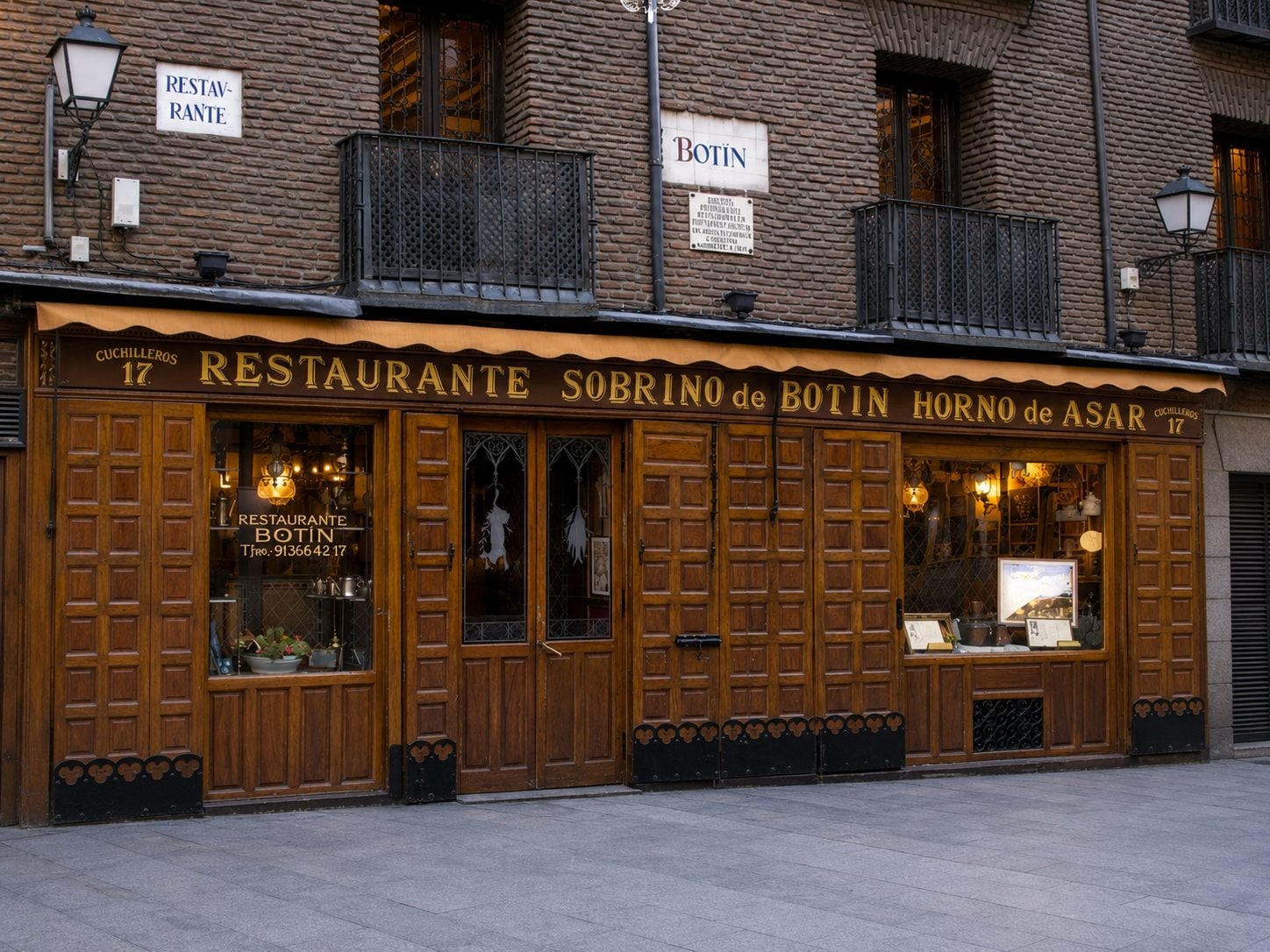 301 anni e non sentirli: Sobrino de Botín, a Madrid il ristorante più antico al mondo