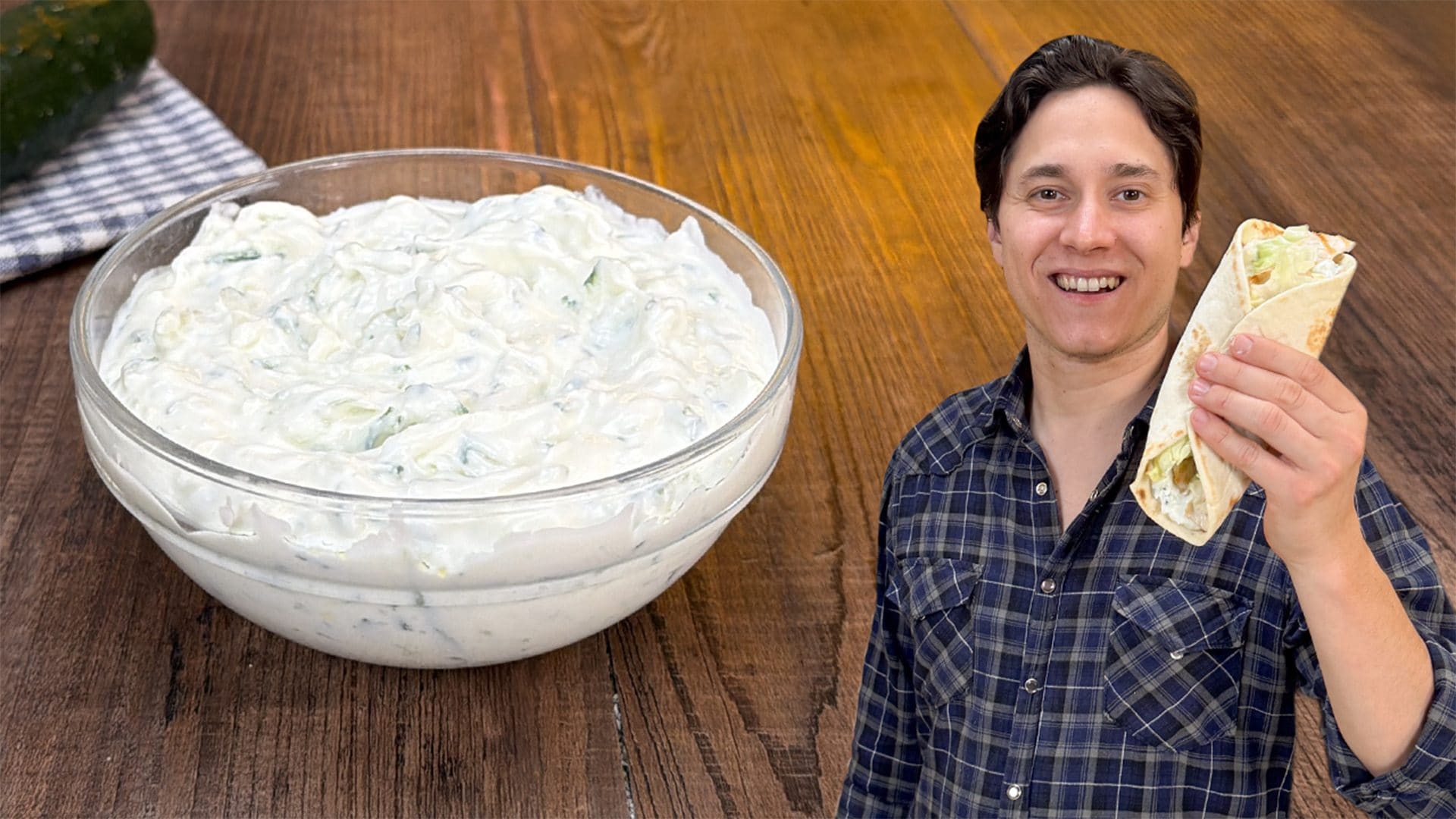 Tzatziki: la ricetta originale della salsa greca con yogurt e cetrioli