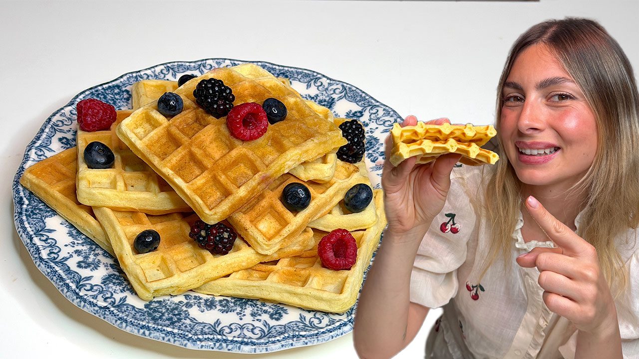 Waffle: la ricetta originale e i consigli per farli morbidissimi