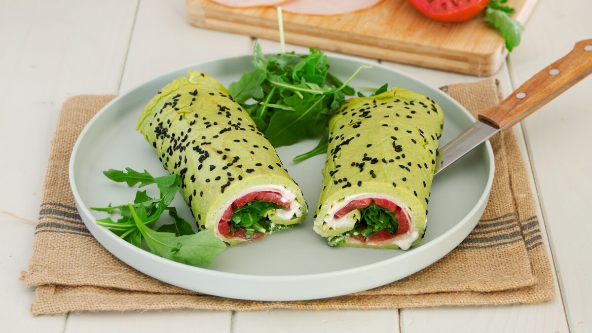 Piadine di avocado