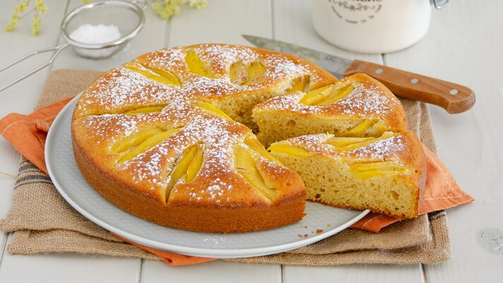 Torta soffice al mango