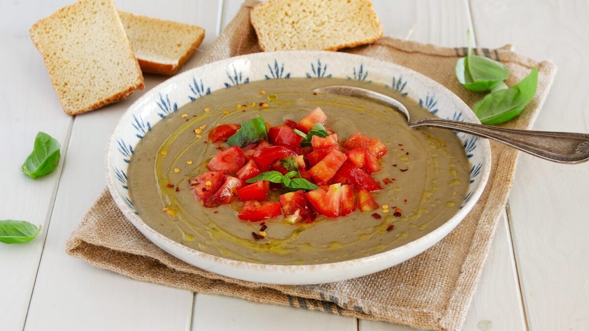 Vellutata di melanzane