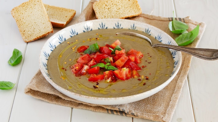 Vellutata di melanzane