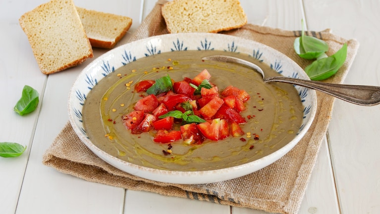 Vellutata di melanzane