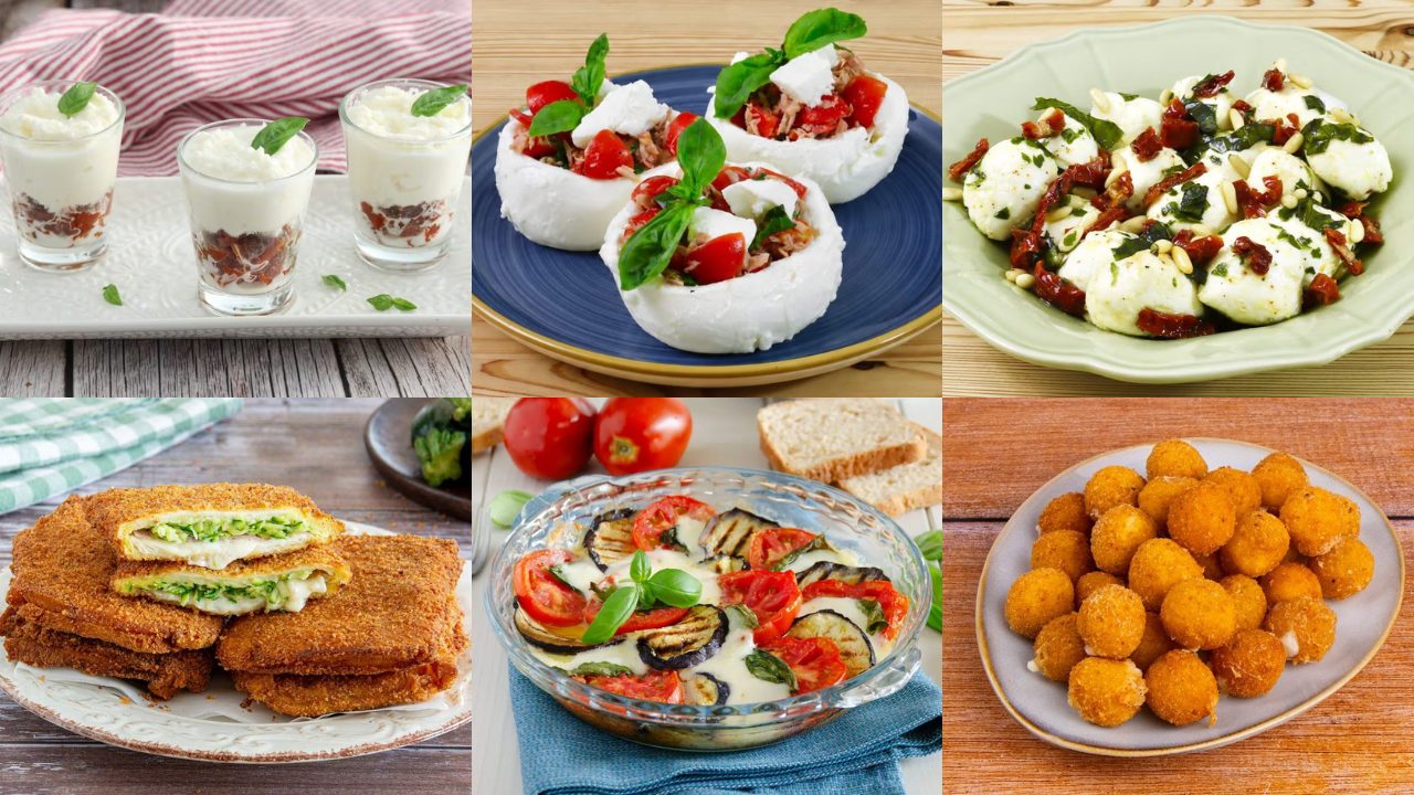 Antipasti con la mozzarella: 35 ricette semplici e sfiziose da provare