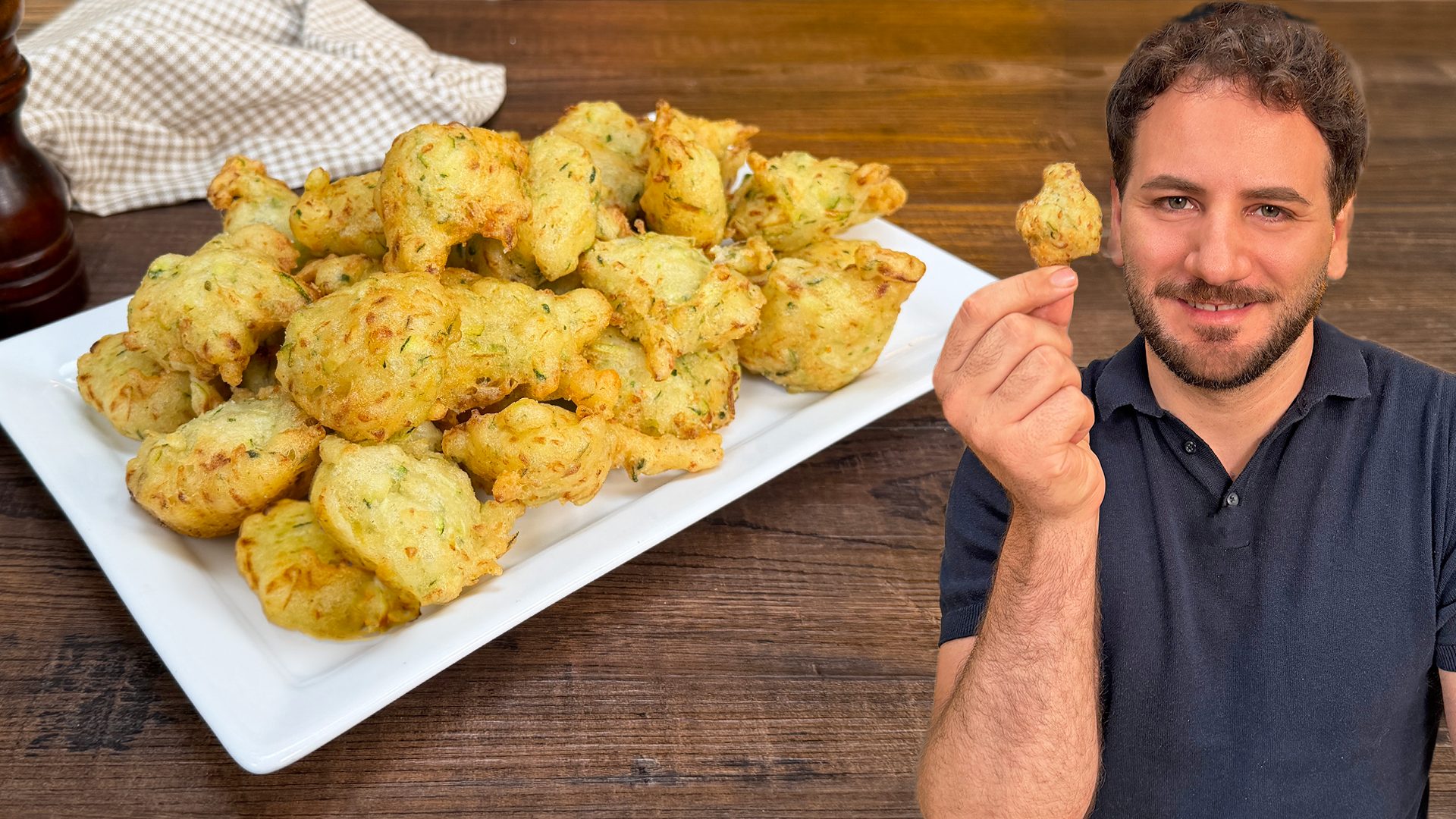 Frittelle di zucchine: la ricetta per farle dorate e croccanti