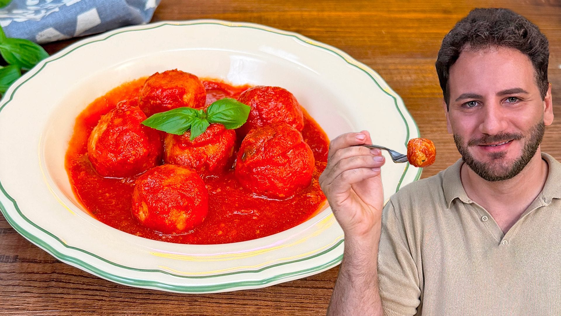 Polpette di ricotta al sugo