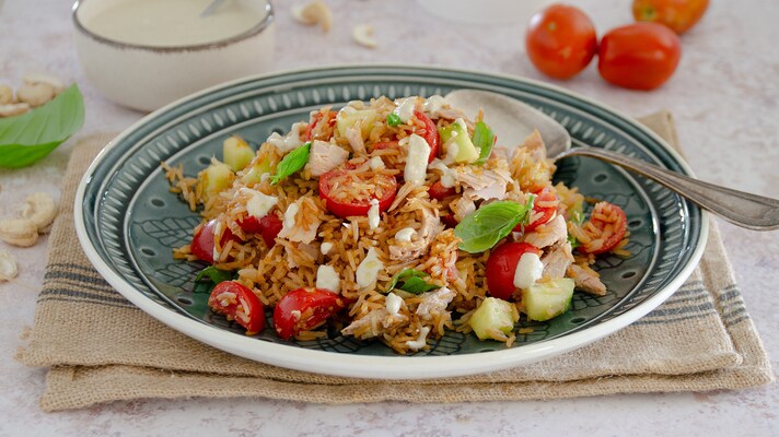 Insalata di riso crunchy