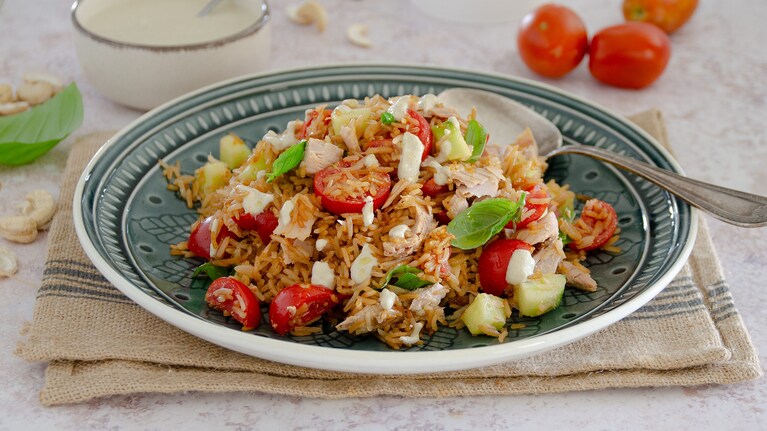 Insalata di riso crunchy