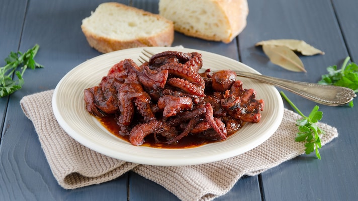 Polpo alla greca