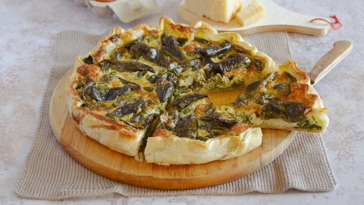 Torta salata ai friggitelli