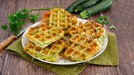 Waffle alle zucchine