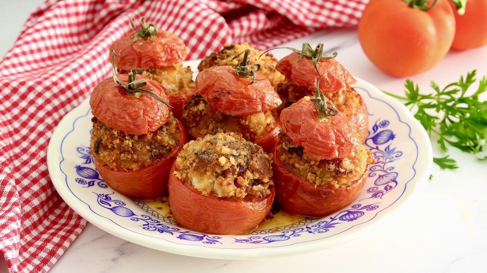 Pomodori ripieni alla siciliana