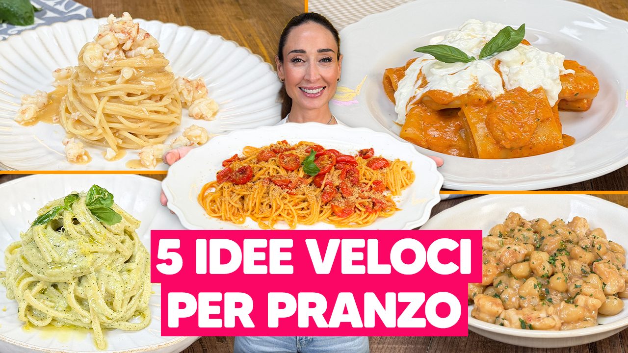 Primi piatti veloci: 5 idee facili e gustose perfette per il pranzo
