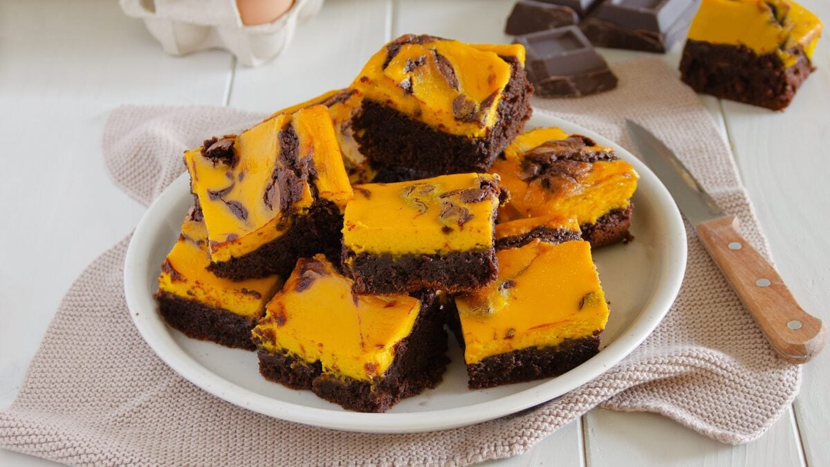 Brownies alla zucca