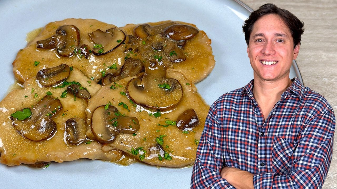 Scaloppine ai funghi