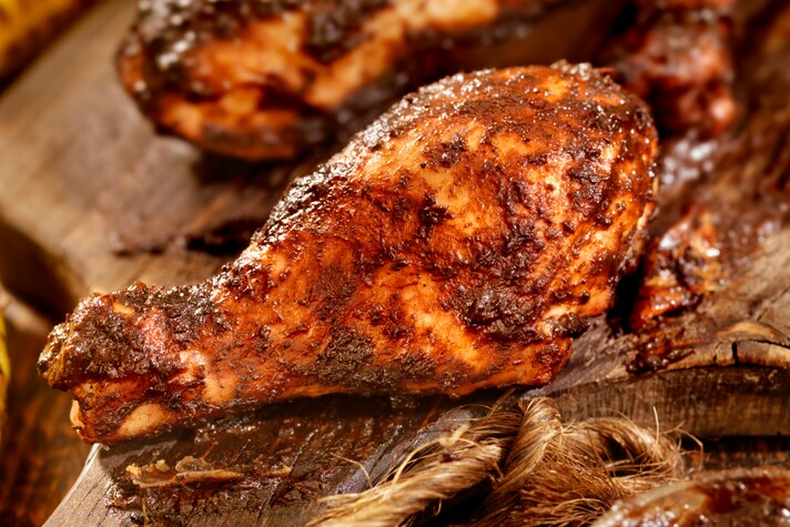 caribbean baked jerk chicken