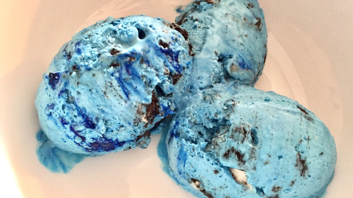 cookie monster ice cream