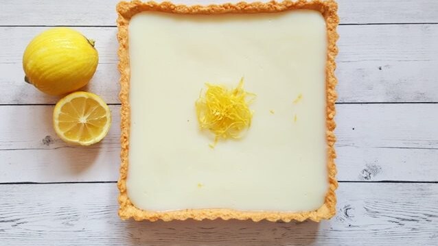 lemon cream tart