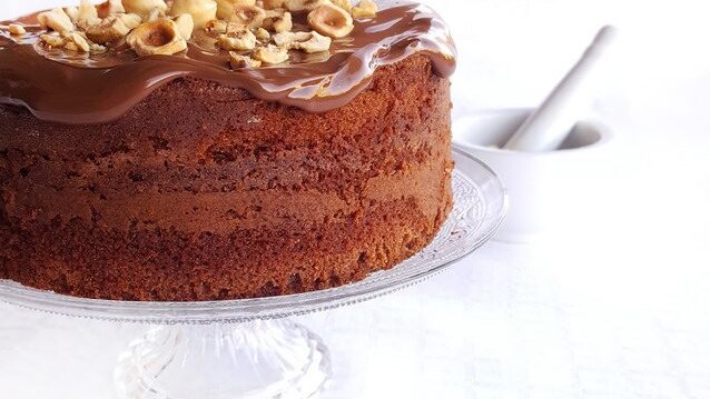 nutella chocolate cake