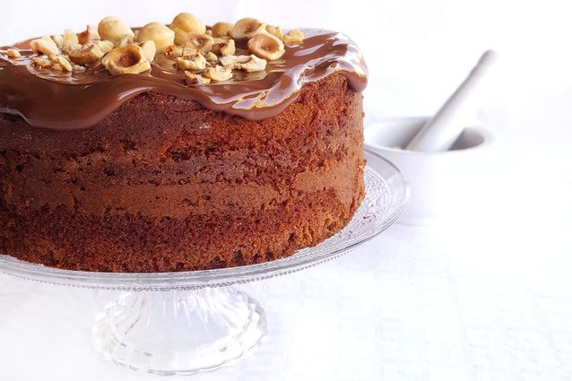 nutella chocolate cake