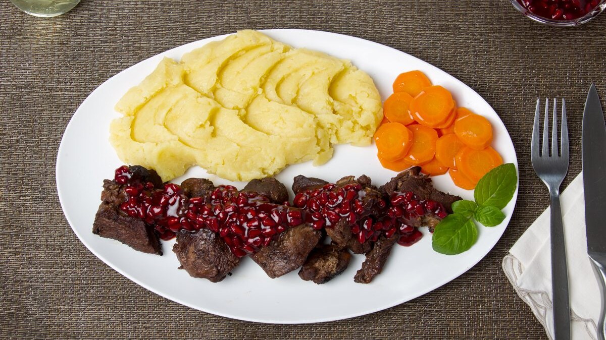 pomegranate lamb