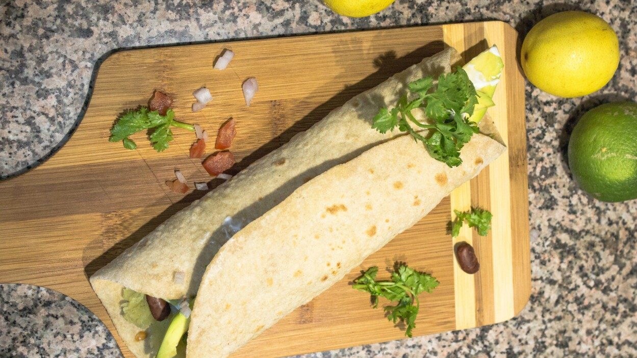 sweet potato burritos