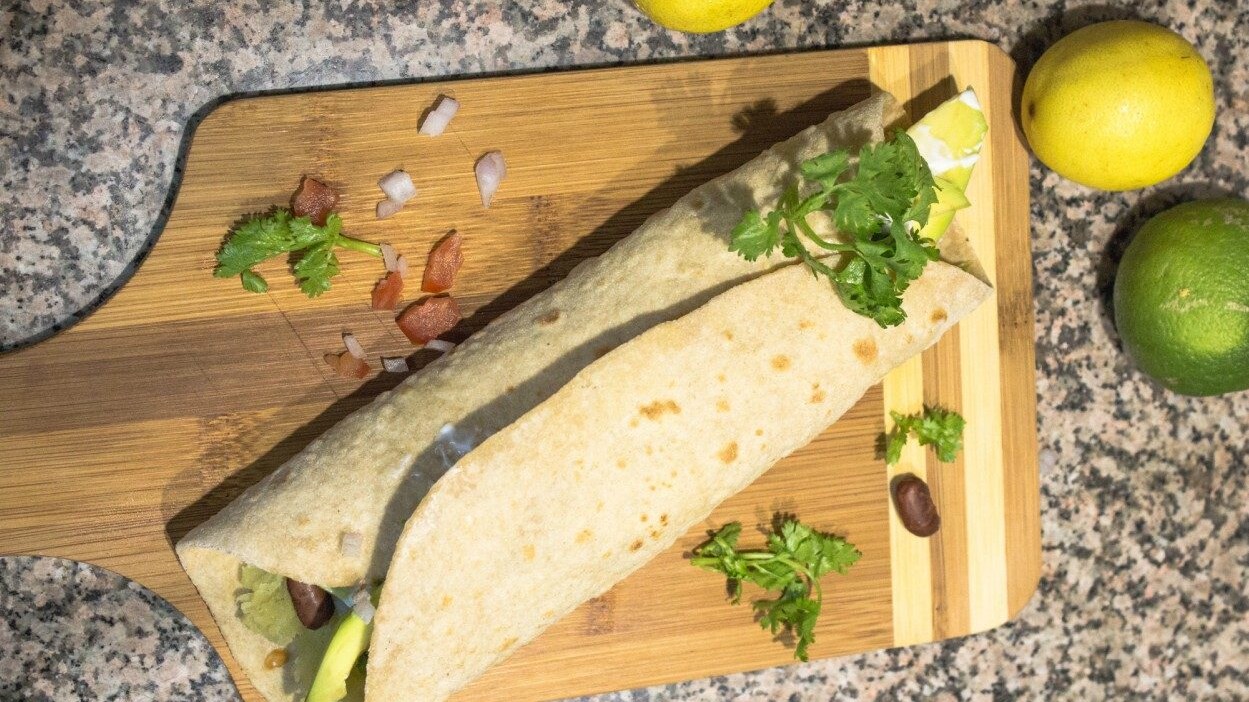 sweet potato burritos